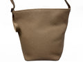 HOSSEN Pebbled Leather Slouchy Shopper Tote
