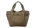 HOSSEN Genuine Leather Structured Tote Bag